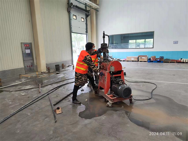 滨州厂房地面下沉塌陷注浆加固施工